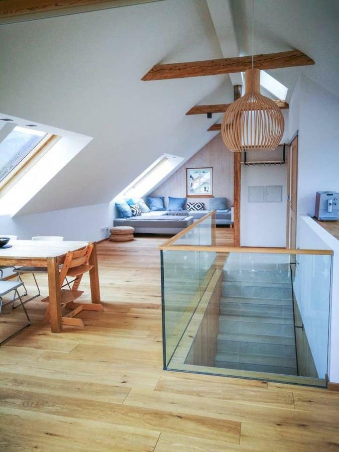 Ferienwohnung Abersee Exterior foto