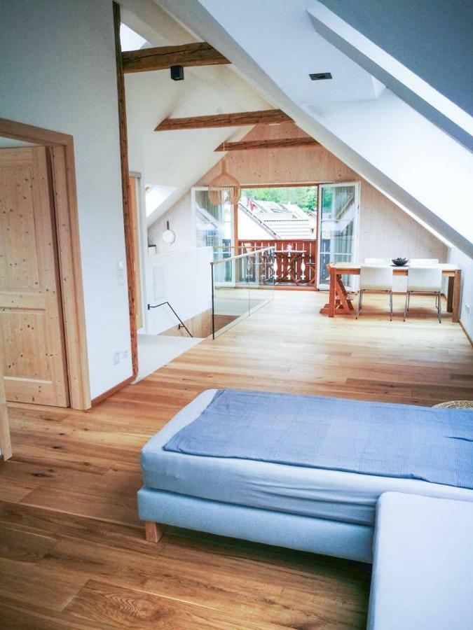 Ferienwohnung Abersee Exterior foto
