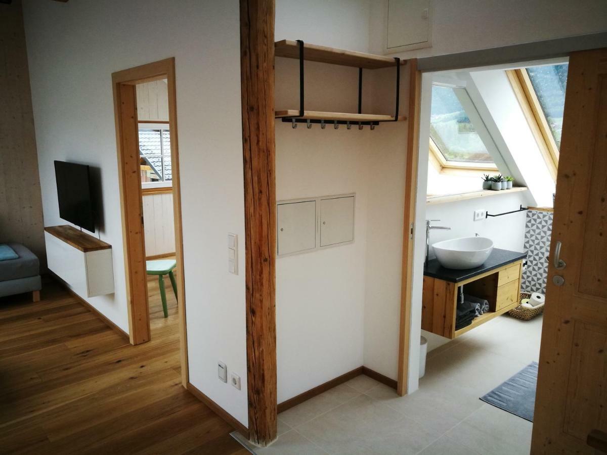 Ferienwohnung Abersee Exterior foto